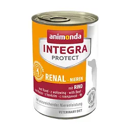Вологий ветеринарний корм для собак Integra Protect Renal with Beef моно яловичина, при ниркових захворюваннях, 400 г