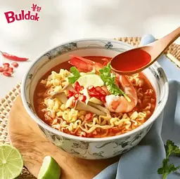 Локшина швидкого приготування Samyang Buldak Tom Yum Ramen Soup 135г - мініатюра 2