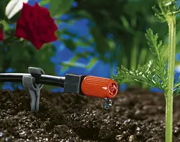 Крапельниця Gardena Micro-Drip-System кінцева регульована 0-10 л/год, 10 шт (01391-29) - мініатюра 2