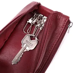 Жіноча шкіряна ключниця ST Leather 16х7х1 см acs0028330 - мініатюра 4