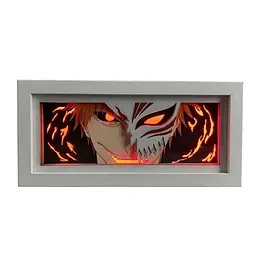Світильник нічник 3D Бліч Ічіго Куросакі Bleach Ichigo Kurosaki 20 см NL3D B IK 02