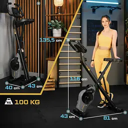 Велотренажер Trex Sport TX-340XB BRIZ магнітний сірий - мініатюра 6