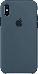 Чохол-накладка TOTO Silicone Case Apple iPhone X/XS Dark Grey - мініатюра 3