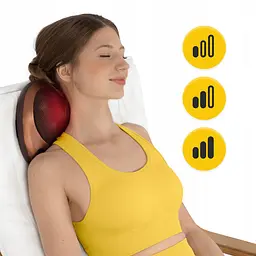 Подушка-масажер 4FIZJO Shiatsu Pro+ 4FJ0561 Brown (P-5907739319166) - мініатюра 7