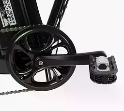 Електровелосипед фетбайк Corso Kraft 20 дюймів (500W 48V 15Ah) Shimano 7 швидкостей Чорний - мініатюра 4