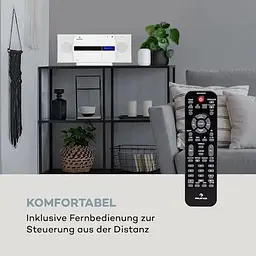 Стереосистема Auna V-20 DAB BT NFC CD MP3 USB (10031467) - мініатюра 6