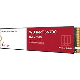 SSD M.2 Накопичувач WD RED SN700 4TB (WDS400T1R0C)