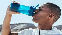 Шейкер спортивний BlenderBottle Pro45 1270 мл Grey/Red (Pro45_Grey/Red) - мініатюра 5