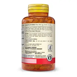 Жирні кислоти Mason Natural Fish Oil 1000 mg Omega-3 300 mg, 60 капсул - мініатюра 3
