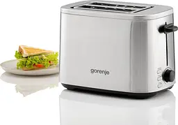 Тостер 800Вт, пластик, сріблястий Gorenje teh0025674 - мініатюра 8