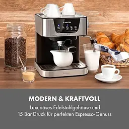 Кавоварка Klarstein Arabica 15 бар 1050 Вт (10033729) - мініатюра 7