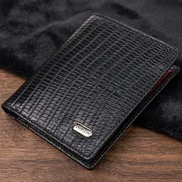 Чоловіче портмоне з натуральної фактурної шкіри Canpellini 21501 чорне - мініатюра 1