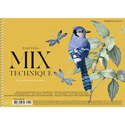 Альбом Muse MixTechnique на спіралі A4 20 аркушів в асортименті (PB-SC-020-347) - мініатюра 3