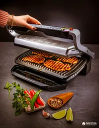 Гриль TEFAL OptiGrill + XL GC722D34 (GC722D34) - мініатюра 19