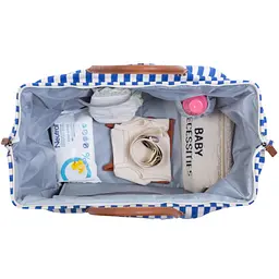 Сумка Childhome Mommy bag stripes electric blue (CWMBBSTBL) - мініатюра 7