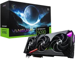 Відеокарта GeForce RTX 5090 32GB MSI Vanguard OC (RTX 5090 32G VANGUARD SOC) - мініатюра 2