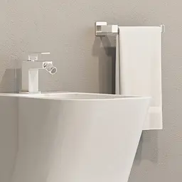 Тримач для рушників Omnires Nelson chrome (NL80230CR) - мініатюра 3
