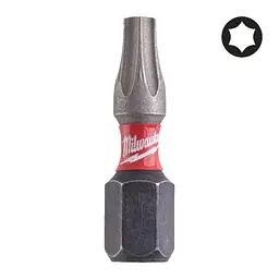 Біта SHOCKWAVE MILWAUKEE, TX20, 25мм, (2 шт)