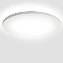 Світильник стельовий LED ультратонкий Чорний/Білий 18W 6500K IP44