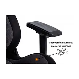 Крісло ігрове GT Racer X-8005 Dark Gray/Black Suede - мініатюра 7