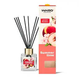 Аромадифузор з паличками Winso Summer Time - Peach Flowers 100мл(539910)