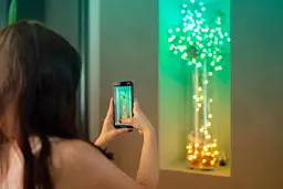 Twinkly Гірлянда Smart LED Twinkly Strings Candle RGB 200 IP20 12м USB-C кабель зелений без БЖ - мініатюра 10