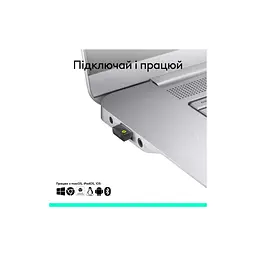 Адаптер Logitech BOLT Receiver USB-C - 2.4GHZ (L956-000157) - мініатюра 4