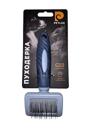 Щітка-пуходерка для котів і собак Petlux S, 7 × 16.5 см