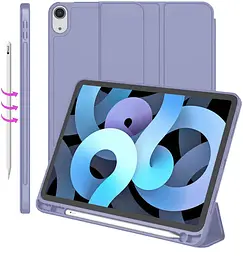 Чохол BeCover Tri Fold Soft TPU з кріпленням Apple Pencil для Apple iPad Air 11" M4 2026 Purple (715233) - мініатюра 2
