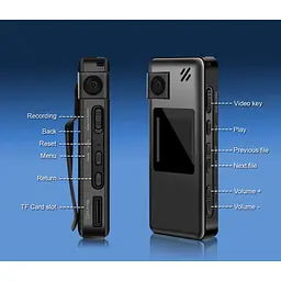 Міні-камера Vandlion A32 Digital Mini Full HD Camera Black [114481] - мініатюра 5
