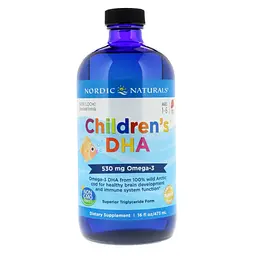 Жирные кислоты Nordic Naturals Рыбий жир (ДГК) для Детей, со Вкусом Клубники, Children's DH (NOR-02724)