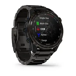 Смарт-годинник Garmin Descent Mk3i 51 мм корпус сірий карбон титановий DLC з титановим DLC браслетом - мініатюра 2