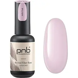 База файбер PNB UV/LED Fiber Base Milk Pink 8 мл