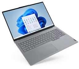 Ноутбук Lenovo 16 ThinkBook 16-G8 WUXGA IPS AG/Intel U7-255H/16GB/512SSD/UMA/W11P/Gray (21SK007GRA) - мініатюра 3