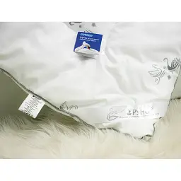 Ковдра зимова зі штучного лебединого пуху Руно Silver Swan 172х205 см білий - мініатюра 9