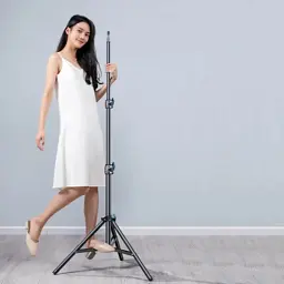 Штатив Rtako RLD-001 1.7M Matte Carbon Steel Tripod Black (6975068278620) - мініатюра 4