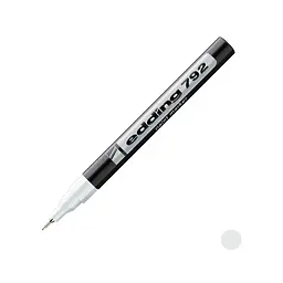 Маркер для декоративних робіт Edding Paint тонкий 0.8 мм білий (e-792/11) - мініатюра 2