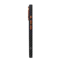 Чохол ArmorStandart LikeCarbon2 SE MagCase для Apple iPhone 17 Black Orange - мініатюра 6