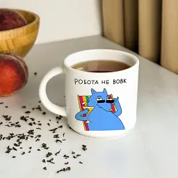 Чашка ORNER x Maliunok «Робота не вовк» - мініатюра 5