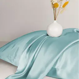 Простирадло на резинці MirSon Satin Light Pro 10-015 Sea wave 80x160 см (2200010176018) - мініатюра 4