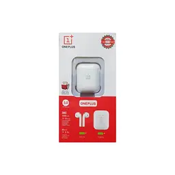 Bluetooth Стерео Гарнітура OnePlus Buds 1+ TWS Білий - мініатюра 2