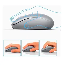 Маніпулятор миша UGREEN MU105 2.4G Wireless Mouse Moonlight Gray (UGR-90669) - мініатюра 5