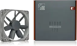 Вентилятор 120mm Noctua NF-S12B redux-1200 PWM - мініатюра 4