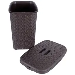 Кошик Diomedea з кришкою коричневий 6 л (К7-534) - мініатюра 3