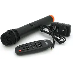 Портативна колонка з підсвічуванням ZXX M5506 100W мікрофон Bluetooth акумулятор 3000 mAh - мініатюра 4