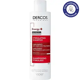Тонізуючий шампунь Vichy Dercos Energy+ для боротьби з випадінням волосся 200 мл - мініатюра 2