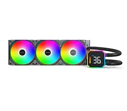 Система охолодження для комп’ютерного процесора MULTI SOCKET BLACK HYPERFLOW DIGITAL 360 MONTECH - мініатюра 3