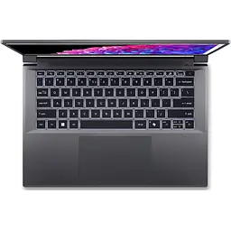 Ноутбук Acer Swift X 14 OLED SFX14-72G-5043 з процесором Intel Core Ultra 5 125H pana la 4.5GHz, 14.5'', 2.8K OLED 120Hz, 16GB LPDDR5X RAM, 1TB SSD, NVID Home, Steel сірий - мініатюра 13