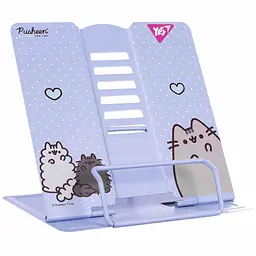 Підставка для книг Yes Pusheen металева фіолетова (470523)