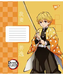 Набір зошитів Yes Demon slayer А5 в клітинку 18 аркушів 25 шт. (767244) - мініатюра 4